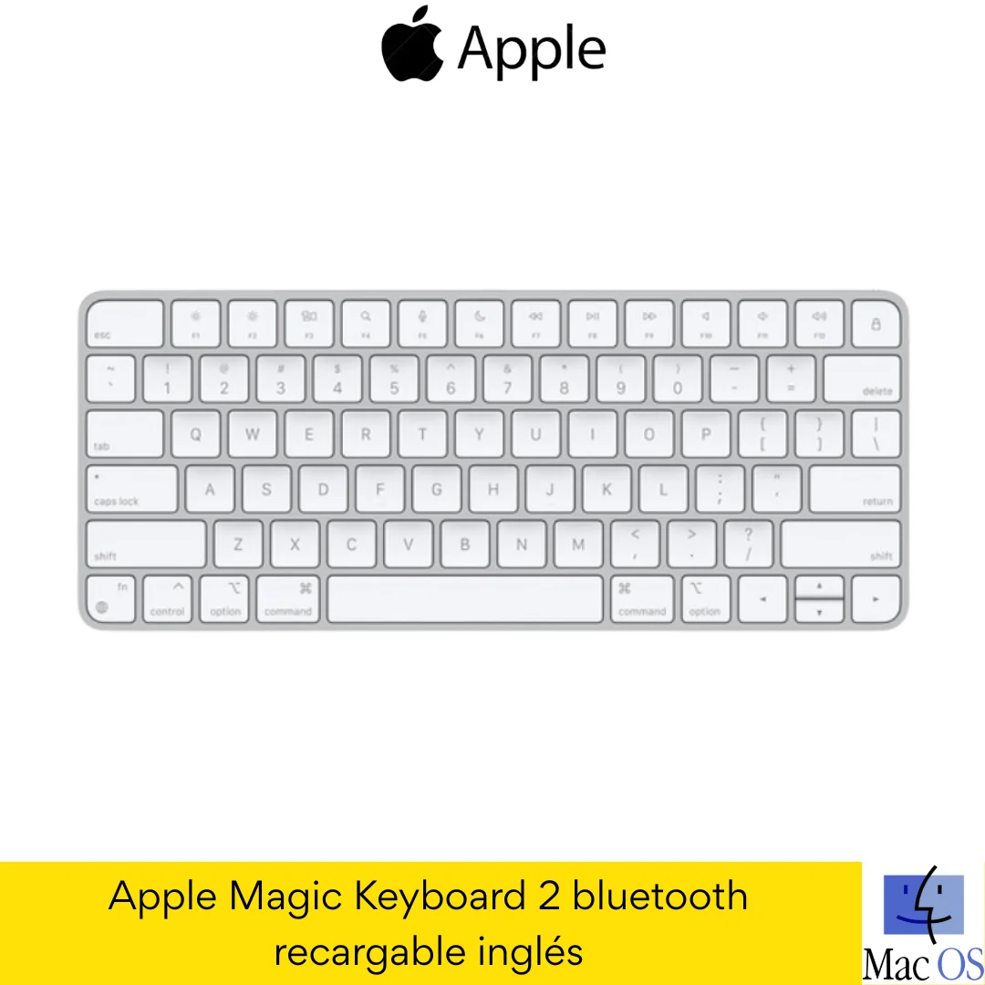 Apple Magic Keyboard 2 / Bluetooth / Recargable / Inglés
