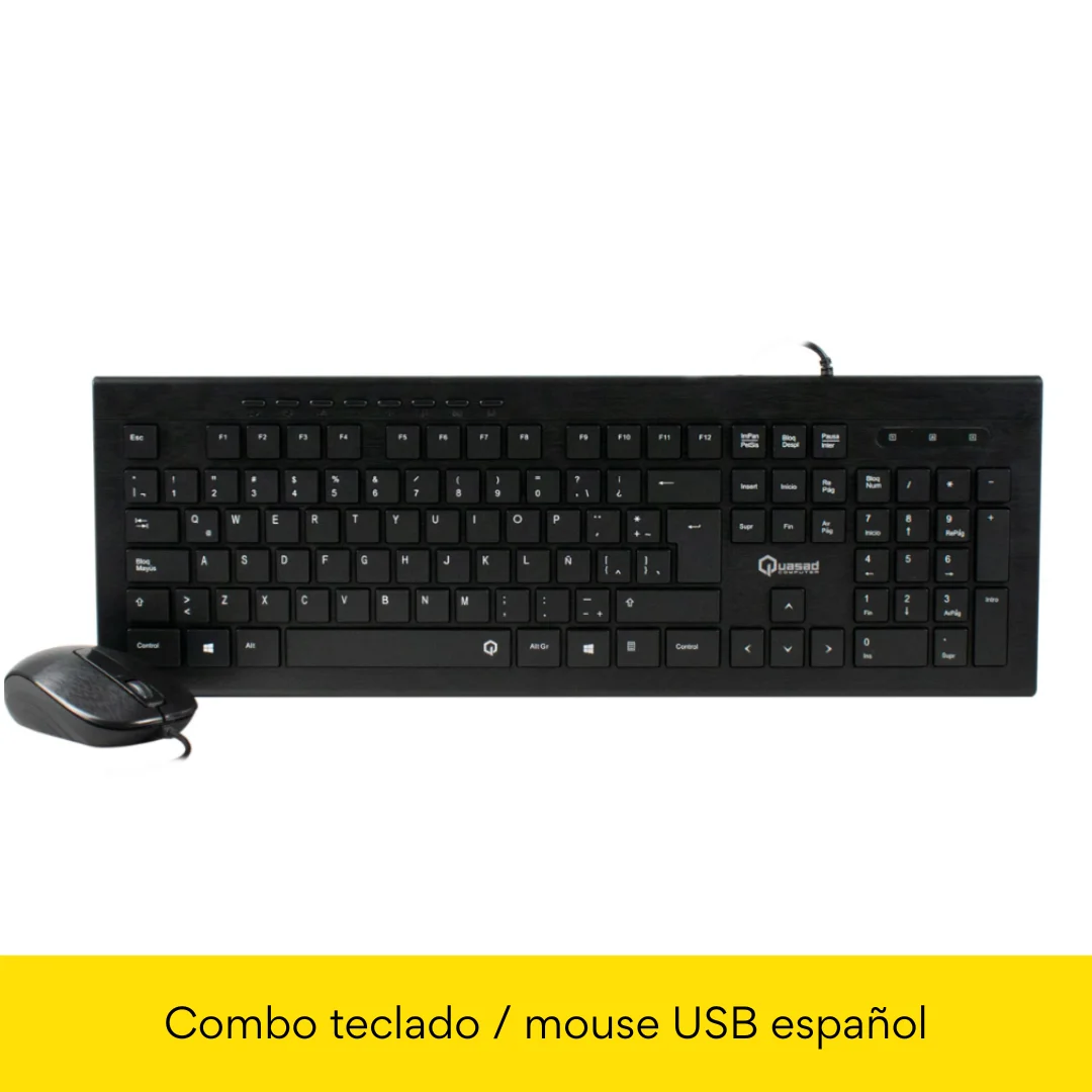 Combo Teclado / Mouse / USB / Español